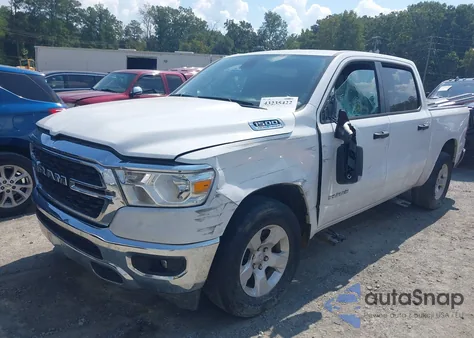 2023 Ram 1500 Big Horn 4X2 5'7 Box from USA, damaged, VIN 1C6RREFT3PN614542